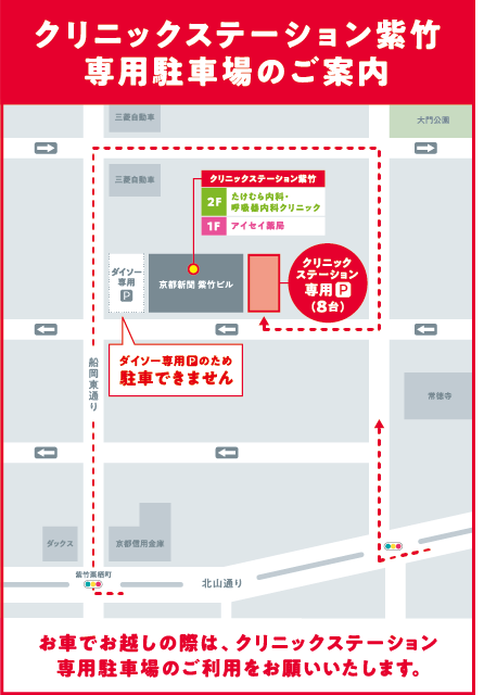 駐車場のご案内